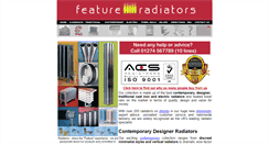 Desktop Screenshot of featureradiators.co.uk